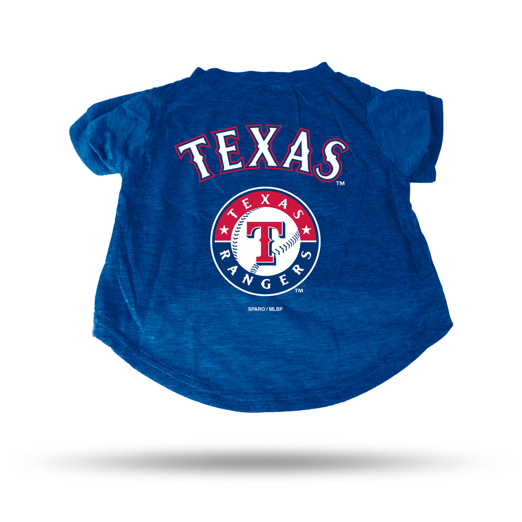 Texas Rangers Pet Tee Shirt Size L 