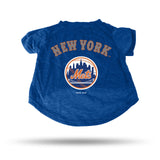 New York Mets Pet Tee Shirt Size