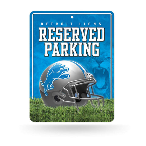 Detroit Lions Sign Metal Parking Special Order