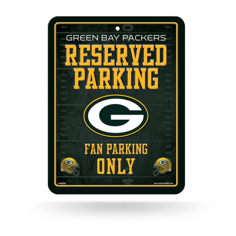 Green Bay Packers s Sign Metal Reserved Parking Design