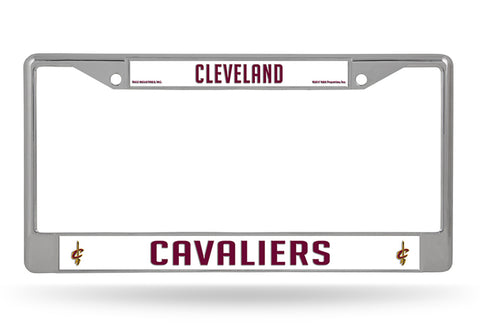 Cleveland Cavaliers License Plate Frame Chrome