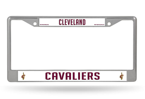 Cleveland Cavaliers License Plate Frame Chrome Special Order 