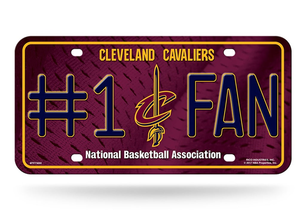 Cleveland Cavaliers License Plate #1 Fan C Logo Special Order