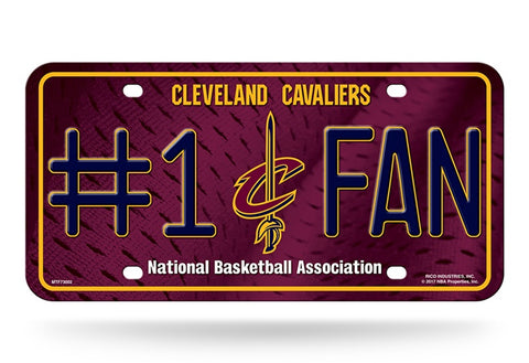 Cleveland Cavaliers License Plate #1 Fan C Logo Special Order