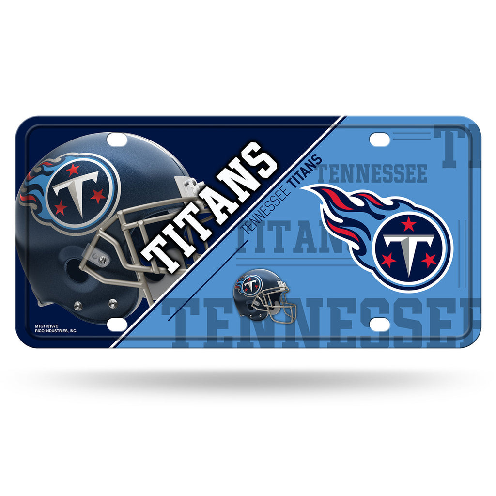 Tennessee Titans License Plate Metal