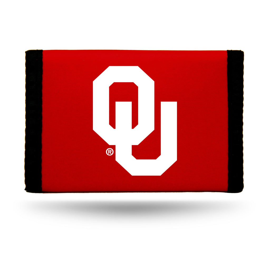 Oklahoma Sooners Wallet Nylon Trifold Alternate Design Special Order
