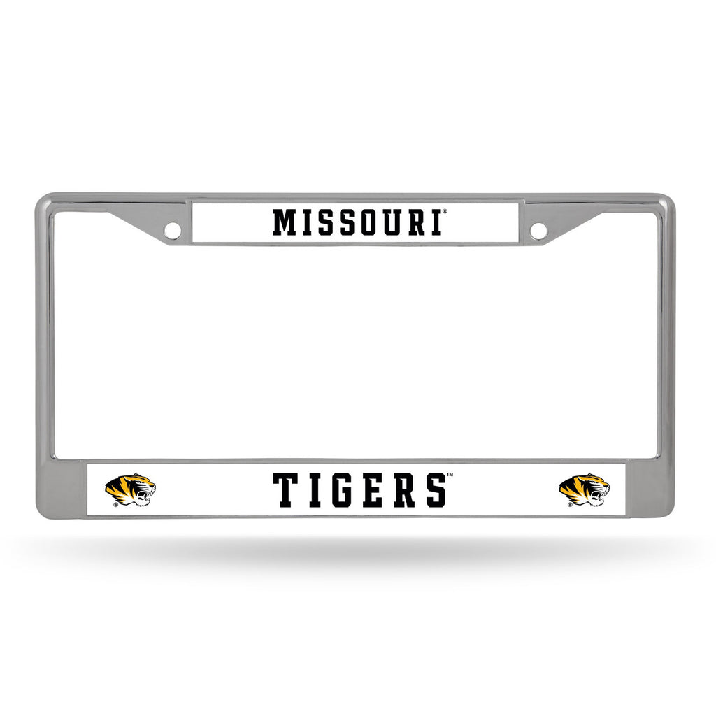 Missouri Tigers License Plate Frame Chrome Special Order