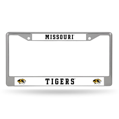 Missouri Tigers License Plate Frame Chrome Special Order