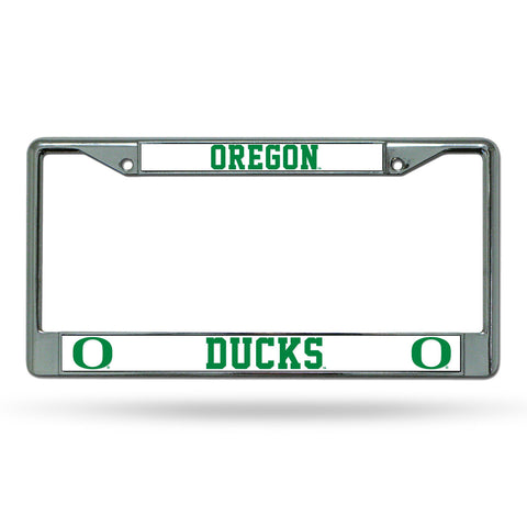 Oregon Ducks License Plate Frame Chrome Special Order