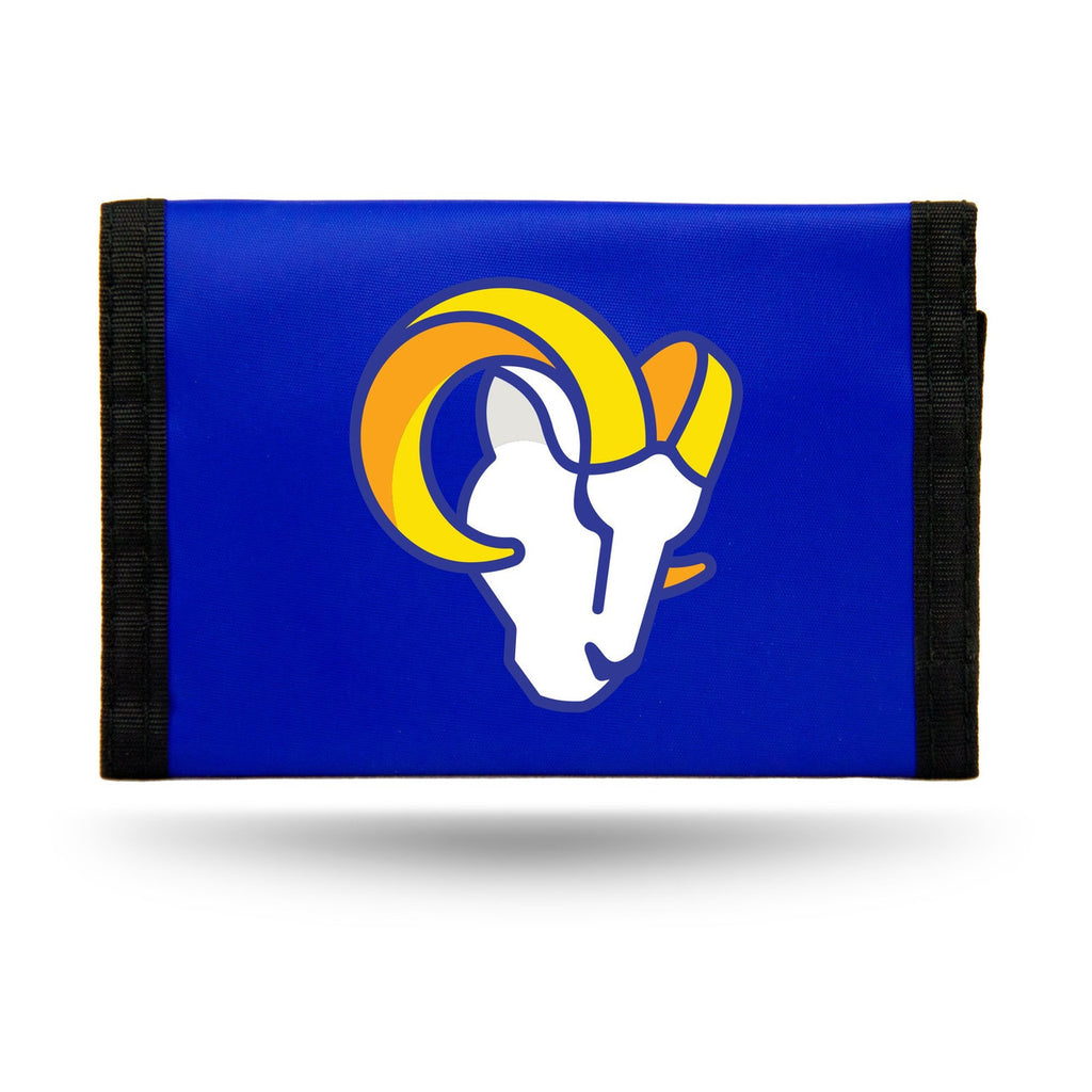 Los Angeles Rams Wallet Nylon Trifold Logo
