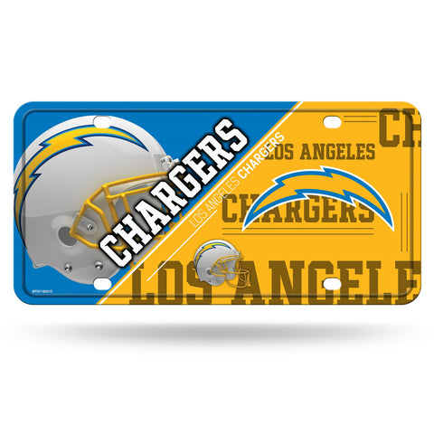 Los Angeles Chargers License Plate Metal