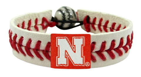 Nebraska Cornhuskers Bracelet Classic Baseball 
