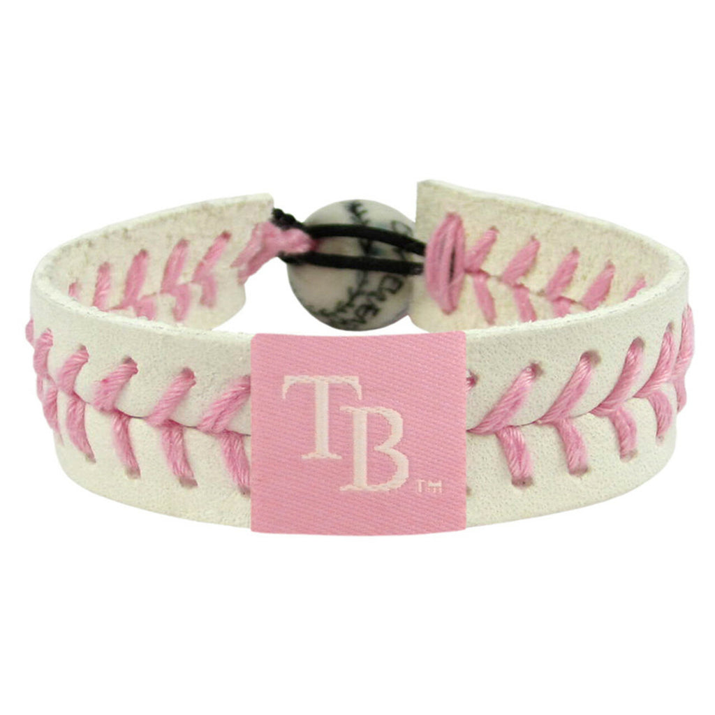 Tampa Bay Rays Bracelet Baseball Pink 
