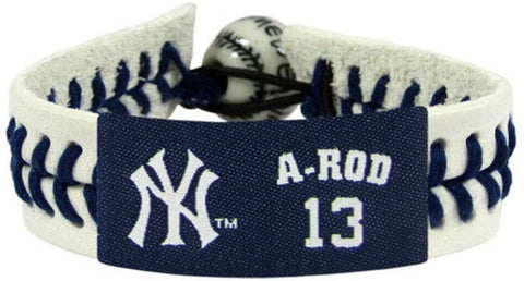 New York Yankees Bracelet Genuine Baseball Alex Rodriguez 