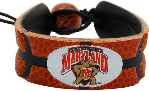 Maryland Terrapins Bracelet Classic Basketball 