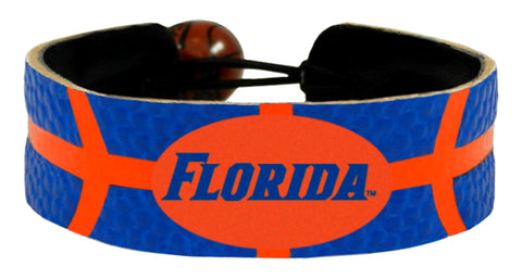 Florida Gators Bracelet Team Color Basketball Wordmark Logo 