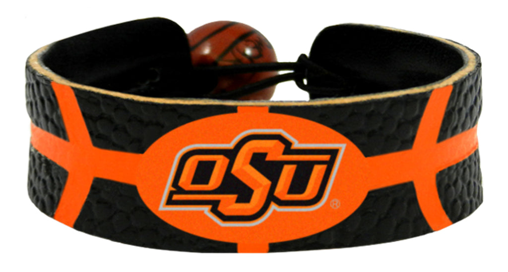 Oklahoma State Cowboys Bracelet Team Color Basketball 