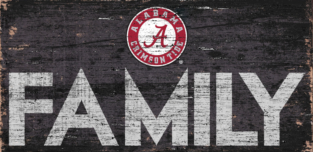 Alabama Crimson Tide Wood Sign