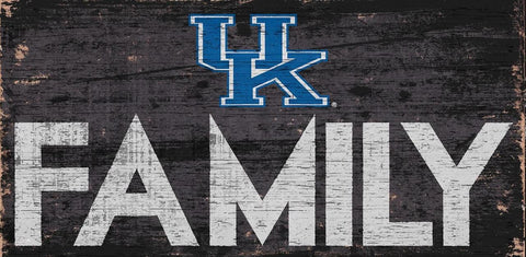 Kentucky Wildcats Sign Wood 12x6 Family Design Special Order