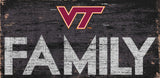 Virginia Tech Hokies Wood Sign