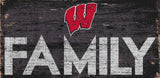 Wisconsin Badgers Wood Sign