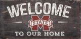 Mississippi State Bulldogs Wood Sign