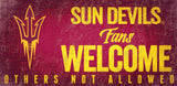 Arizona State Sun Devils Wood Sign