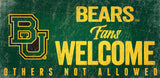 Baylor Bears Wood Sign