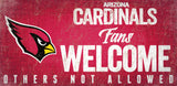 Arizona Cardinals Wood Sign