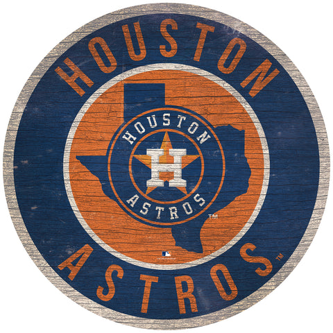 Houston Astros Wood Sign