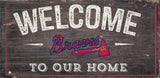 Atlanta Braves Wood Sign