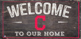 Cleveland Indians Wood Sign
