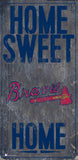 Atlanta Braves Wood Sign