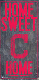 Cleveland Indians Wood Sign