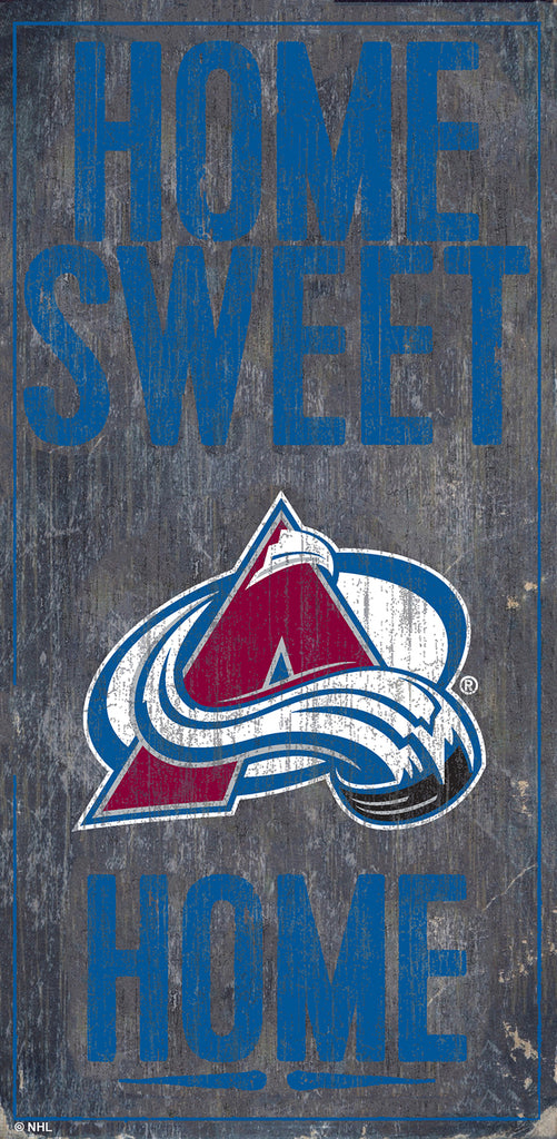 Colorado Avalanche Wood Sign