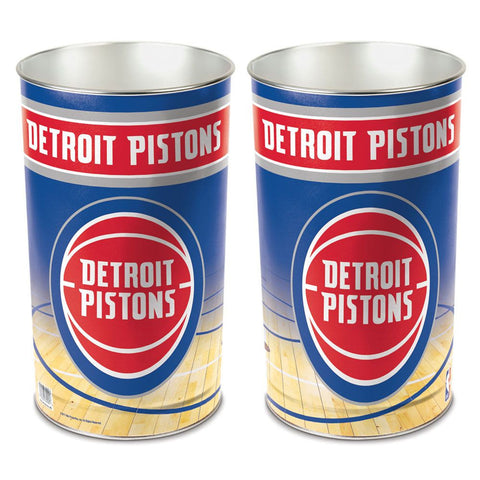 Detroit Pistons Wastebasket 15 Inch Special Order