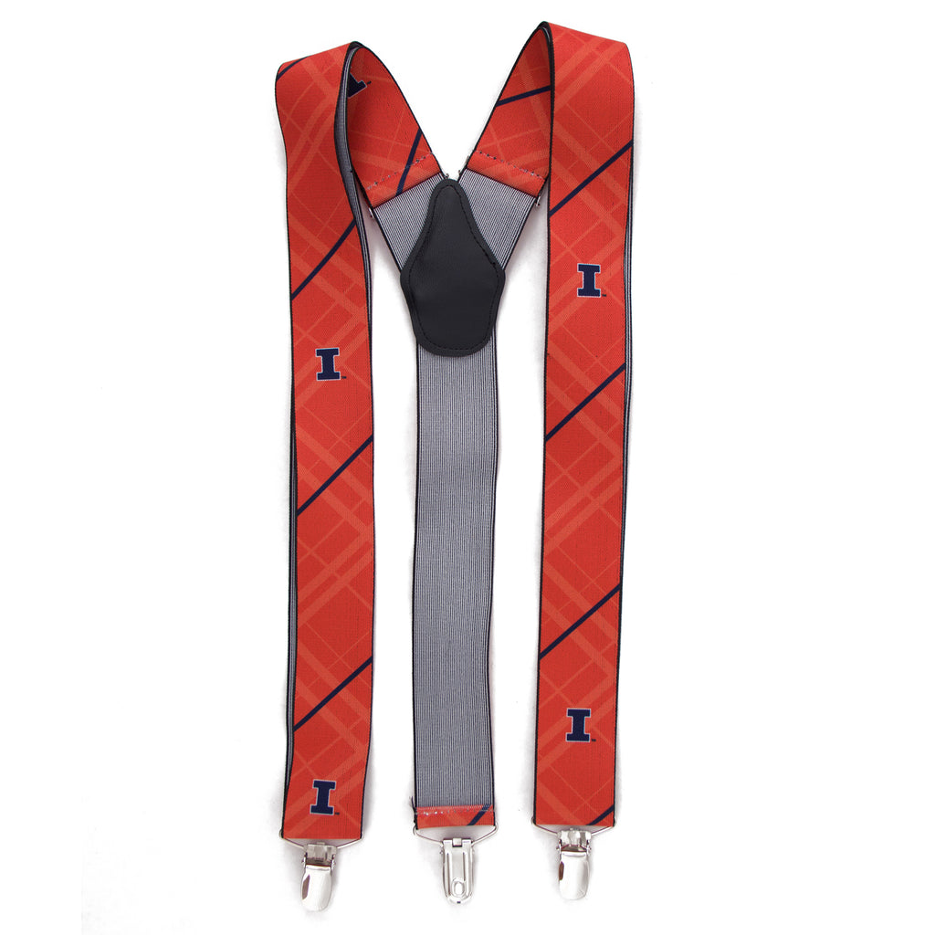 Illinois Fighting Illini Oxford Suspenders