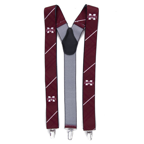  Mississippi State Bulldogs Oxford Suspenders