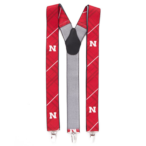  Nebraska Cornhuskers Oxford Suspenders