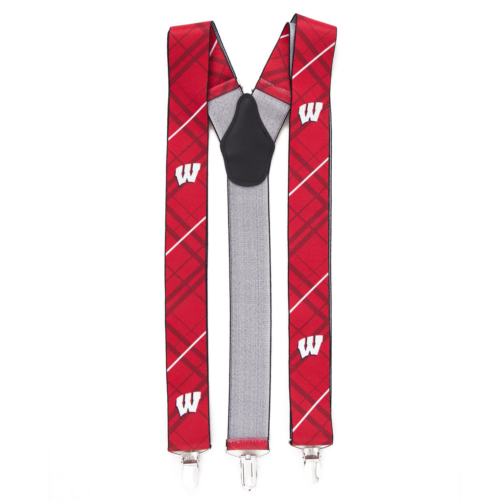  Wisconsin Badgers Oxford Suspenders