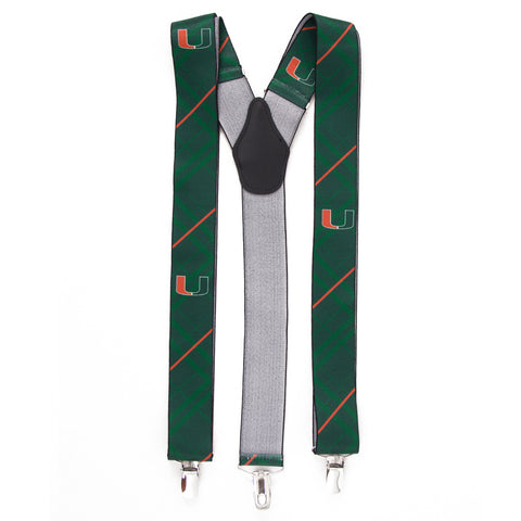  Miami Hurricanes Oxford Suspenders