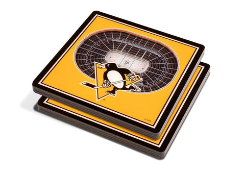 NHL Pittsburgh Penguins 3D StadiumViews Coasters