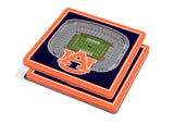 NCAA Auburn Tigers 3D StadiumViews Coasters