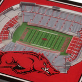 NCAA Arkansas Razorbacks 3D StadiumViews Coasters