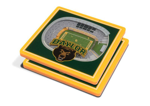 NCAA Baylor Bears 3D StadiumViews Coasters