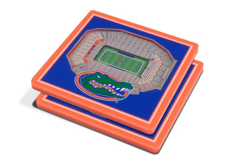 NCAA Florida Gators 3D StadiumViews Coasters