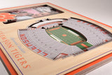 NCAA Clemson Tigers 3D StadiumViews Picture Frame