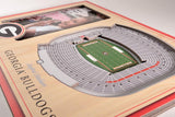 NCAA Georgia Bulldogs 3D StadiumViews Picture Frame