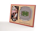 NCAA Georgia Bulldogs 3D StadiumViews Picture Frame