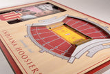 NCAA Indiana Hoosiers 3D StadiumViews Picture Frame
